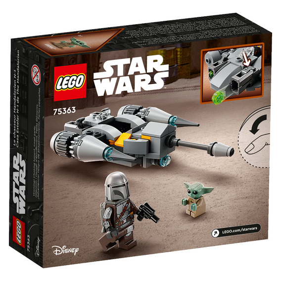 Lego® Microfighter: Caza Estelar N-1 De The Mandalorian Cantidad de piezas 88