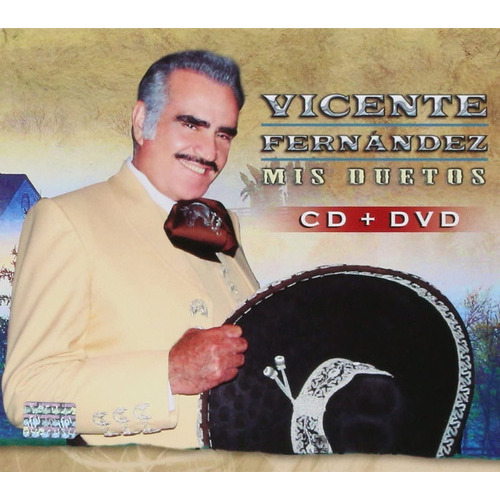 Vicente Fernandez Mis Duetos Cd+dvd