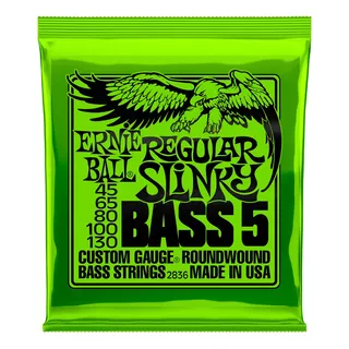 Encordoamento Corda Baixo 5 Cordas Ernie Ball 045-130 2836