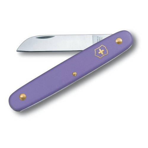 Cortaplumas Victorinox Navaja Jardinería Para Flores 9,5cm Color Violeta