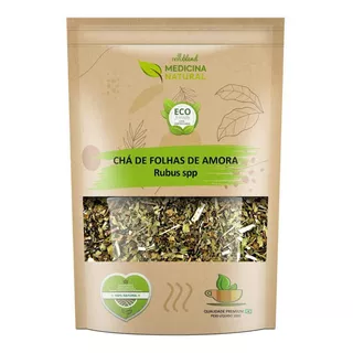 Chá De Folhas De Amora - Rubus Spp - Orgânico - 100g