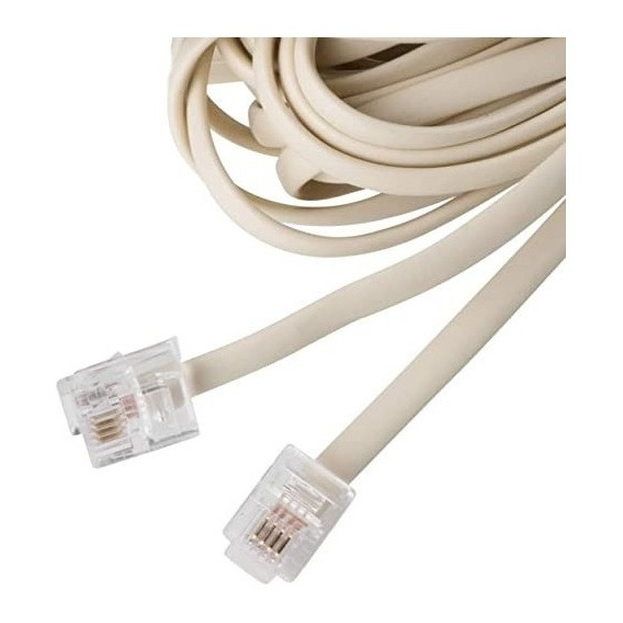 Cable De Linea Telefonica Para Casa Y Oficina 10 M T3809