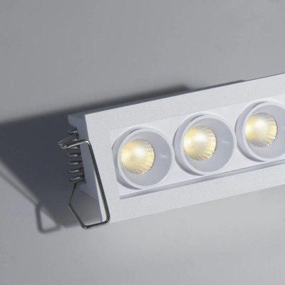 Empotrable Led Pocket 6 Blbl 2700k 10w 875lm Lk Blanco