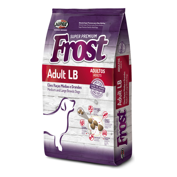 Frost Adulto Lb Raza Grande 17kg