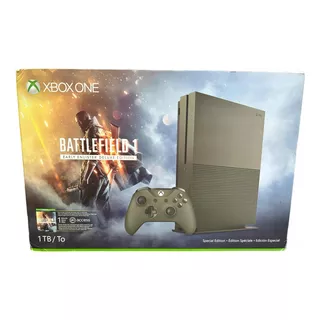 Microsoft Xbox One S 1tb Battlefield 1 Special Edition Bundl