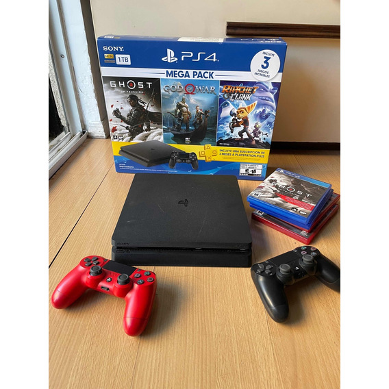 Playstation Ps4 Pro- 1 Tb, Mega Pack 