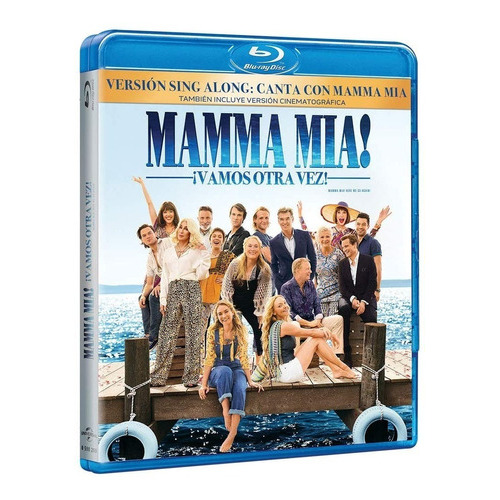 Mamma Mia! Vamos Otra Vez Blu Ray Pelicula Nuevo 