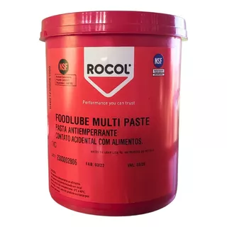 Graxa Antiemperrante Alimentícia Rocol Foodlube Multi Paste