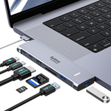 Adaptador Usb C Hub Hdmi Para Macbook Pro/air M1 M2 2023 202