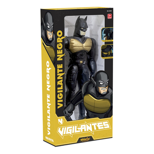 Figura Articulada Vigilante Negro Mielle