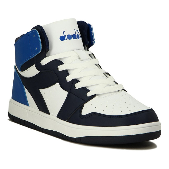 Diadora Lifestyle Milano Mid Masculino - Azul/blanco