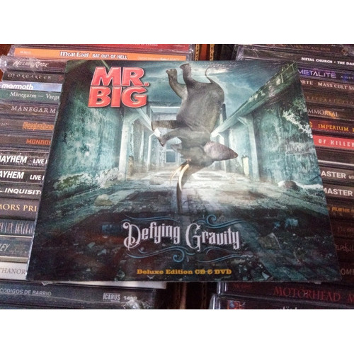 Mr Big Defying Gravity Deluxe Cd+dvd Frontier Records Import