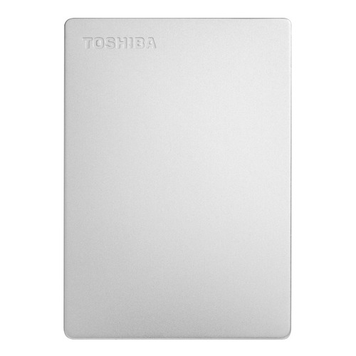 Disco duro externo Toshiba Canvio Slim HDTD320X 2TB plata