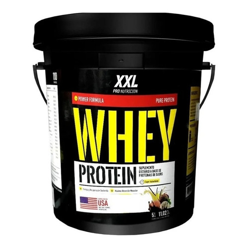 Whey Protein 5 Kg Xxl Proteína Concentrada Pura Sabor Chocolate