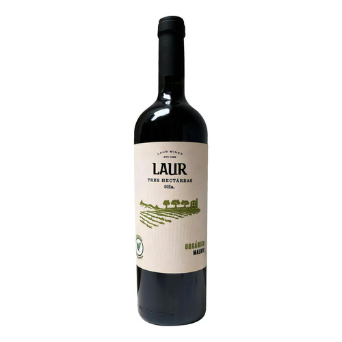 Vino Organico Malbec Laur 750ml