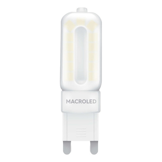 Lamparas Focos Led Bipin Macroled G9 5w Fria Opal C Color de la luz Fria/Dia