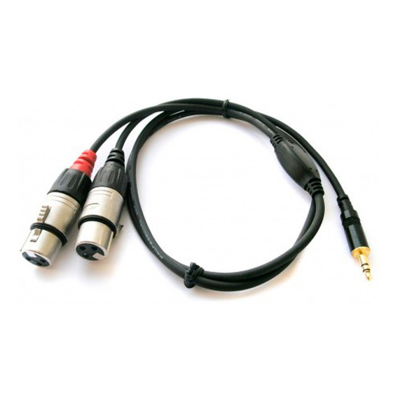 Cable 2xlr A Mini Plug Stereo Rean By Neutrik Nra 0140 009