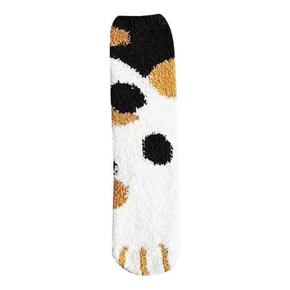 Calcetines Polar Toalla Pata De Gato Invierno Regalo