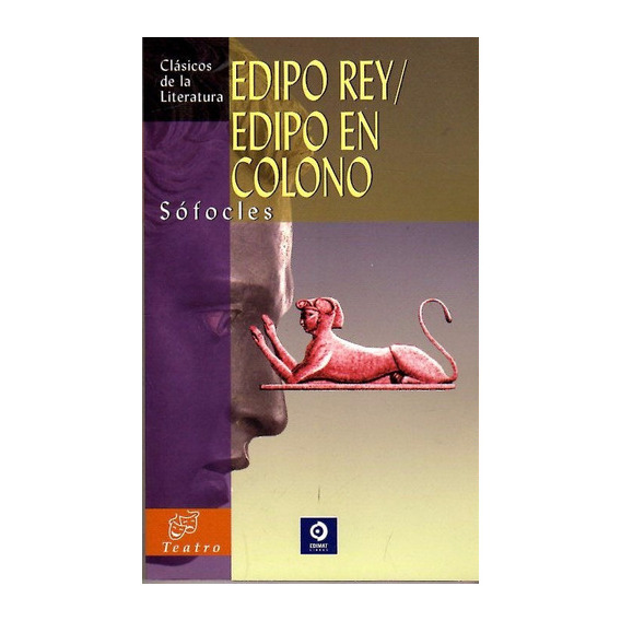 Edipo Rey - Edipo En Colono, De Sófocles. Editorial Edimat, Tapa Blanda En Español