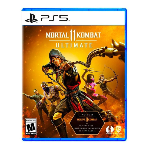 Mortal Kombat 11 Ultimate Edition Warner Bros. Ps5 Fisico