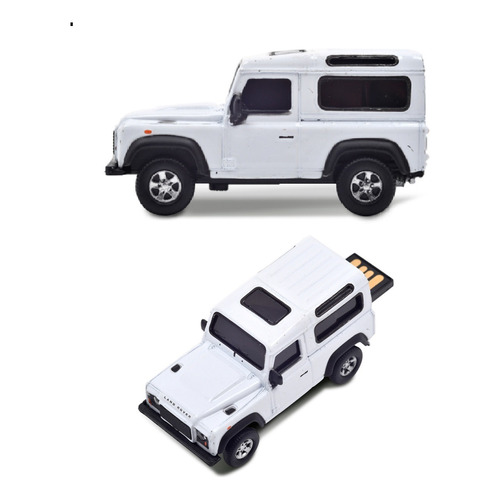 Memoria Usb 16 Gb Diseño Forma Figura De Carro, Land Rover