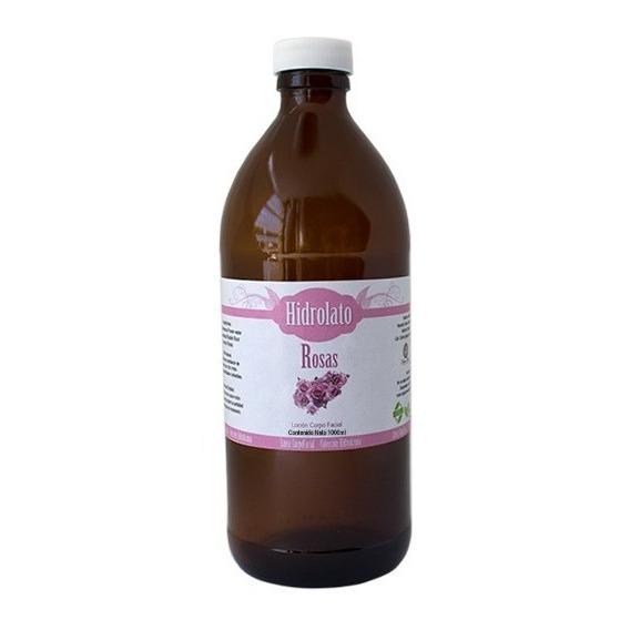 Hidrolato Orgánico De Rosas 1 Litro