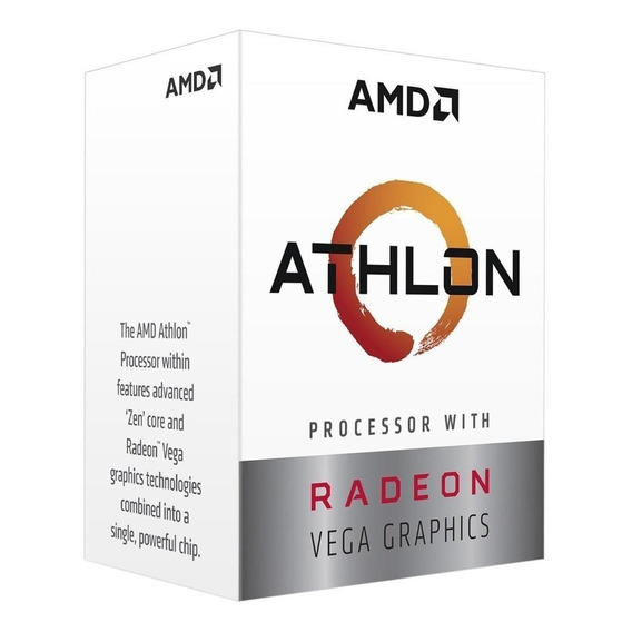 Procesador Amd Athlon 3000g - Gráfica Radeon Vega