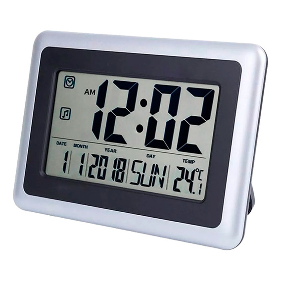 Reloj Despertador Digital Temperatura Calendario Alarma