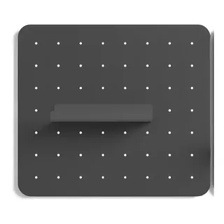 Dos Organizadores De Pared Más Accesorios 45x40cm Negro