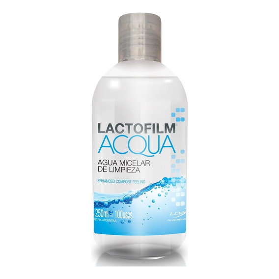 Lda Lactofilm Aqua Agua Micelar De Limpieza X 250 Ml