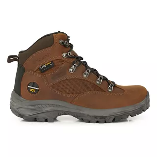 Bota Mujer Cuero Borcego Trekking Impermeable Sport Briganti