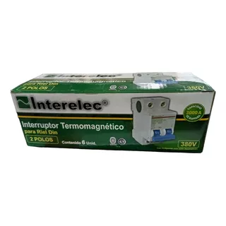 Caja X 6 Termicas Bipolar Interelec 16a