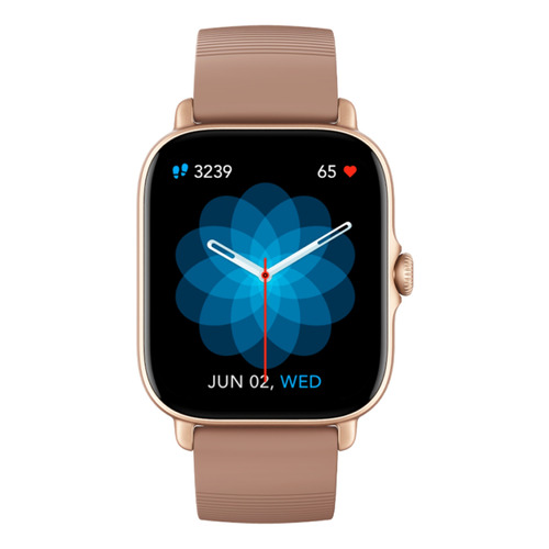 Smartwatch Amazfit GTS 3 1.75" caja de  aleación de aluminio terra rosa, malla  terra rosa de  silicona