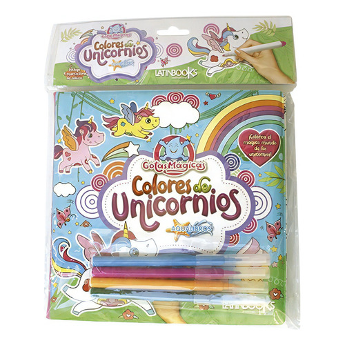 Colores De Unicornios- Gotas Magicas, De Varios Autores. Editorial Latinbooks, Tapa Blanda En Español