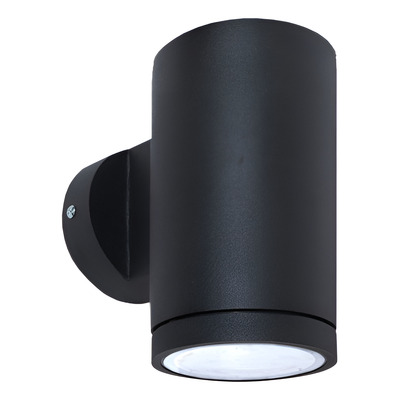 Aplique Unidireccional Aluminio Apto Led Ar111 2060/1 Fw Negro