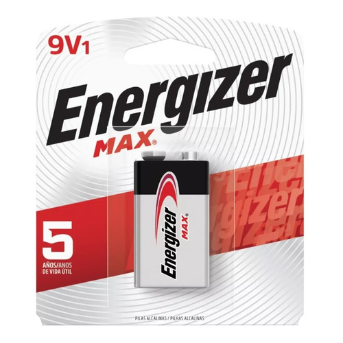 48 X Pilas Batería 9V ENERGIZER MAX 522 Pilas Alcalinas 9V