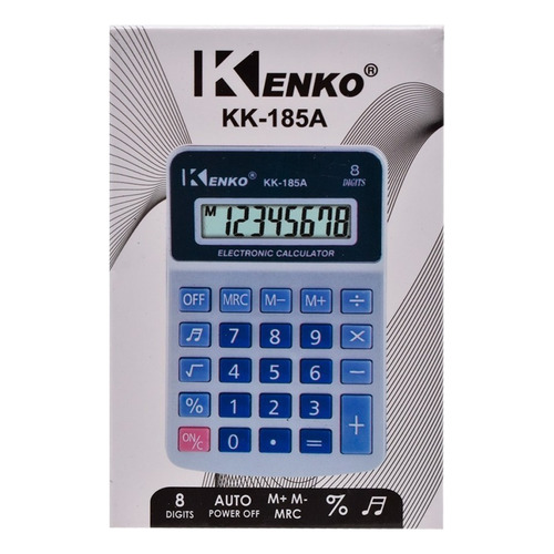 Calculadora Kenko KK-185a de 8 dígitos