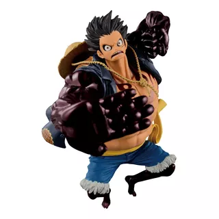 Figure Action Boneco Luffy Fourth Gear One Piece Champion