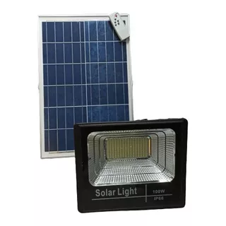 Reflector Industrial Solar Led De 100w (viene Con Control)
