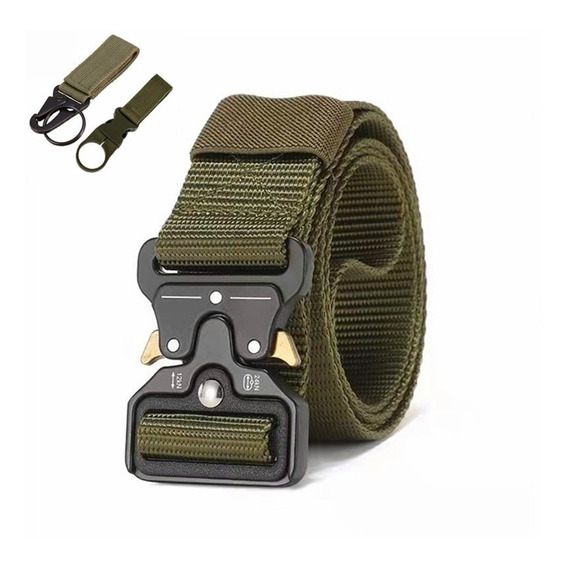 Cinturon Tactico Militar Tactico Outdoor Hebilla+2accesorios