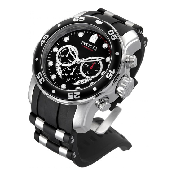 Reloj Caballero Invicta Acero Negro Hombres