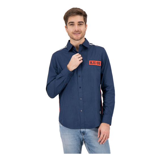 Camisa Manga Larga Hombre Nautica