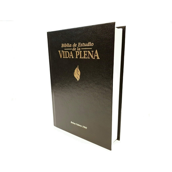 Biblia De Estudio Vida Plena Reina Valera 1960 Tapa Dura 