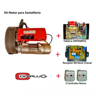 Motor Santa Maria 2.5  Puerta Enrollable Kit De Instalación