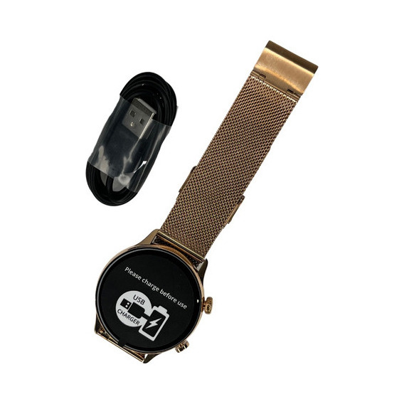 Reloj Smartwatch Colmi I30 Rose Gold Milan 1.36  Ip68 Sport Black Black