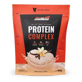 Suplemento Em  Pó New Millen  Premium Protein Complex Proteínas Sabor  Baunilha Em Sachê De 900g