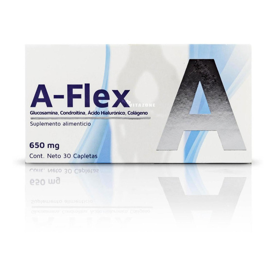 Glucosamina Condroitina Colageno 30 Capletas A-flex Ypenza