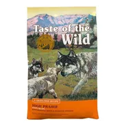 Alimento Taste Of The Wild High Prairie Puppy Para Perro Cachorro Todos Los Tamaños Sabor Bisonte Asado Y Venado Asado En Bolsa De 6.3kg