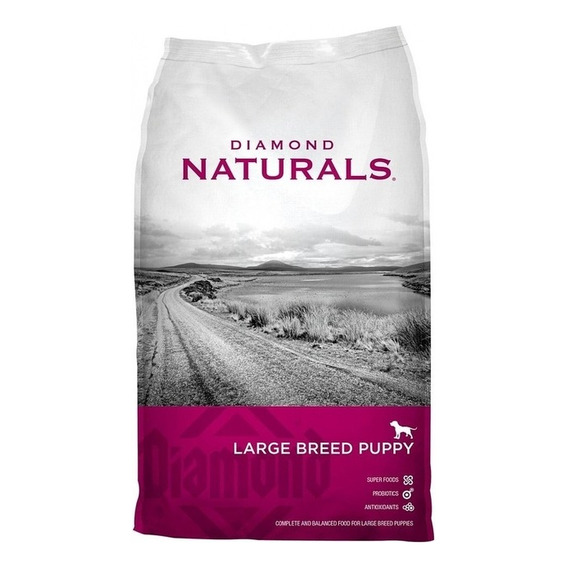 Diamond Naturals Large Breed Puppy 40 Lb Cachorro Raza 