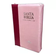 Biblia Reina Valera 1960 Letra Grande Pjr Cierre Indice Rosa